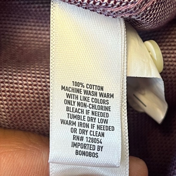 Bonobos Button Down Dress Shirt N107-7 - Picture 7 of 7